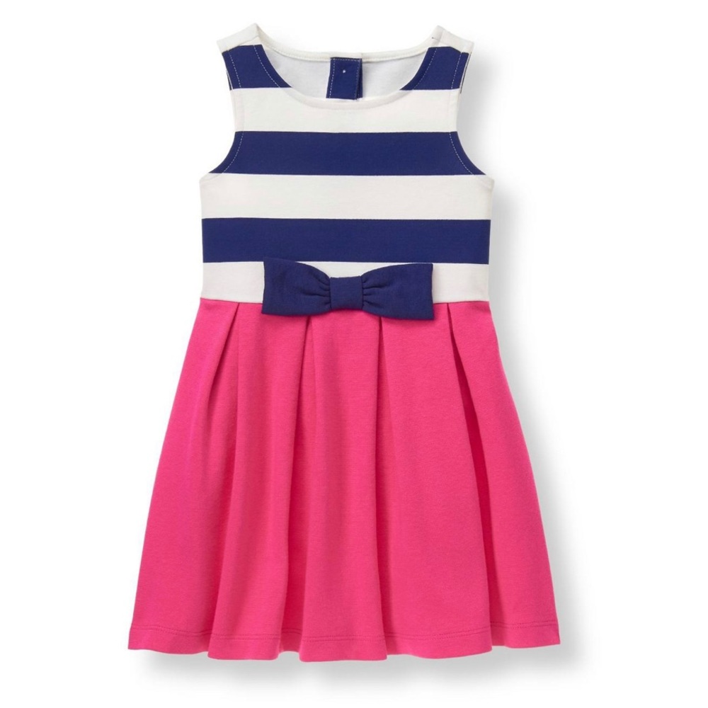 Pleated Ponte Dress